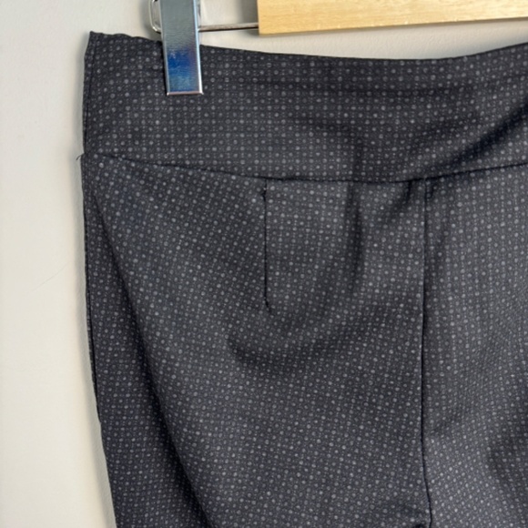 Studio Point Women's Black Allover Dot Pattern Legging Dress Pants Size Medium - Picture 5 of 13